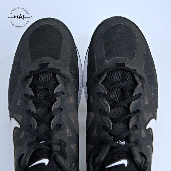 Nike‎ Air Max Genome Running Shoes Black White Men 12 main image 11